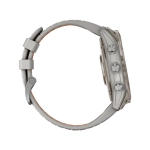 Умные часы Garmin Fenix 7X Pro, 51mm, Sapphire Solar Edition Titanium with Fog Gray/Ember Orange Band (010-02778-15)