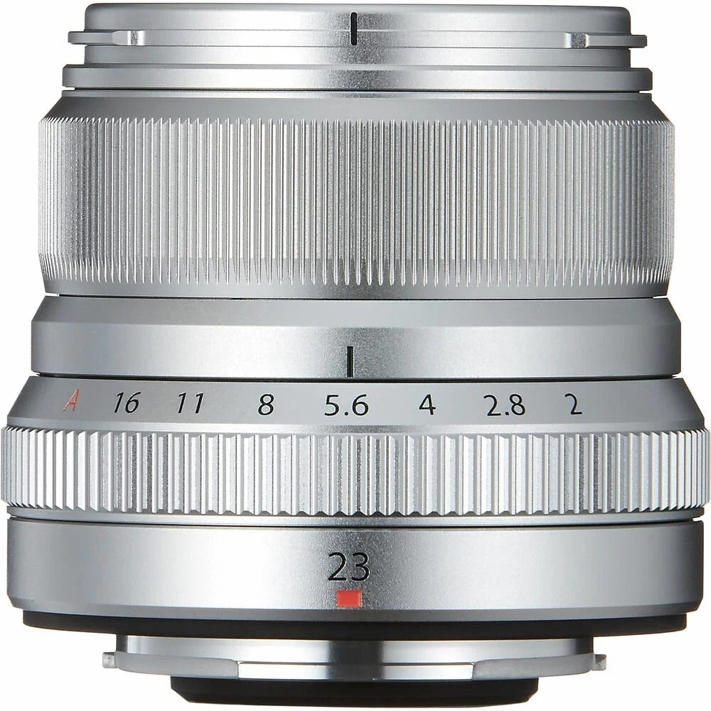Fujinon XF 23mm f/2 R WR, серебристый