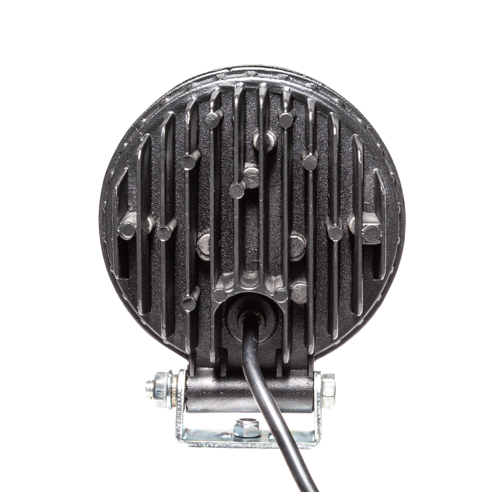 AE72R-24LED-65HC Фара светодиодная дополнительная, круглая 115*65*142, направленный свет, 24 диодов, крепление по центру, 72 Вт, 10-30 В