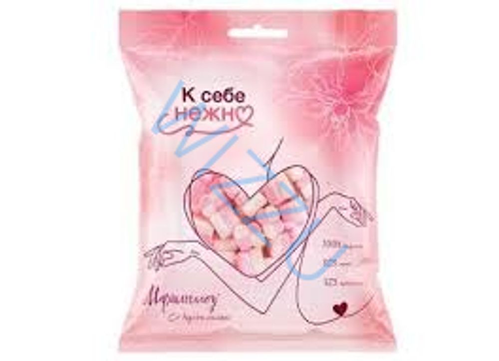 Зефирюшки Малиновые цветочки Воздушный зефир для десертов 80гр