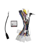 Магнитола для Toyota Camry 50 2011-2014 (рамка серебристо-черная под 10") - Parafar PF131T2LUX1RN2K на Android 13, Быстрая, QLED+2K, CarPlay, 4G SIM-слот