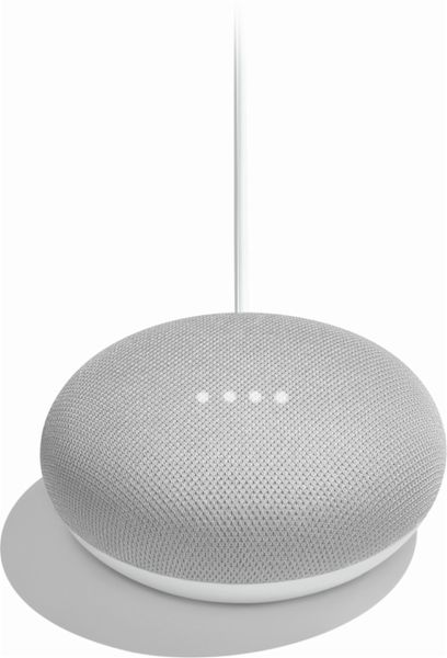Умная колонка Google Home Mini (Chalk / Серебристая)