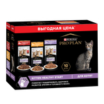 Паучи PRO PLAN HEALTHY START для котят беременных и кормящих кошек паштет с индейкой 75 г