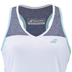 Женский топ теннисный Babolat Play Tank Top Woman - белый