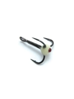 Крючки рыболовные PowerGrip STH-46TN, #1/0, (6шт), тройник