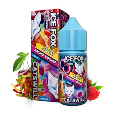 Жидкость ICE FOX & CATSWILL Salt 2% 30 ml