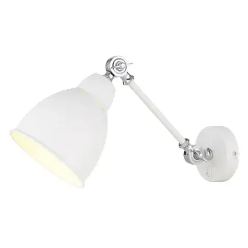 Бра 1*E27 A2054AP-1WH белый Braccio Arte Lamp