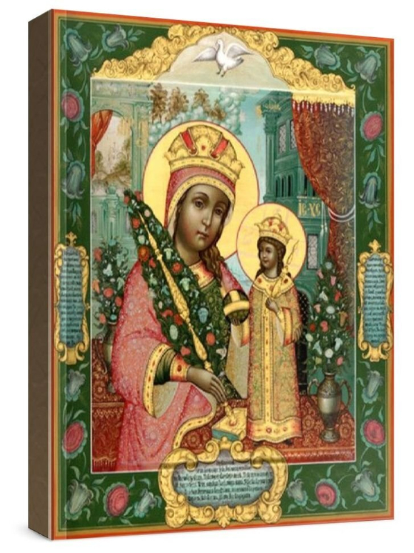 Неувядаемый Цвет (рукописная икона)
