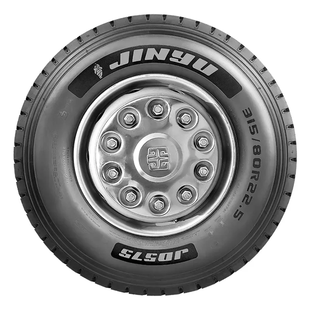 Шина 315/80R22,5 20 156/153 K TL JD575 JINYU Ведущая.