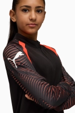 Кофта Puma individualFINAL 1/4 Zip Top Junior - черный