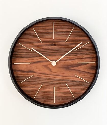 Настенные часы Pleep Reed wood-m-02