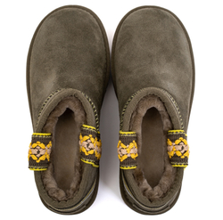 UGG Classic Ultra Mini Braid Platform Burnt Olive