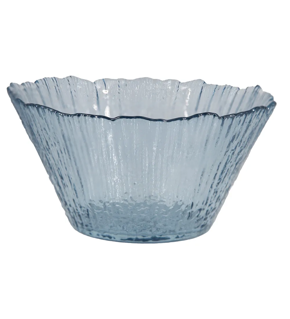 Mensa Home Миска стеклянная 16x8 см синяя Сара EAN 00916868