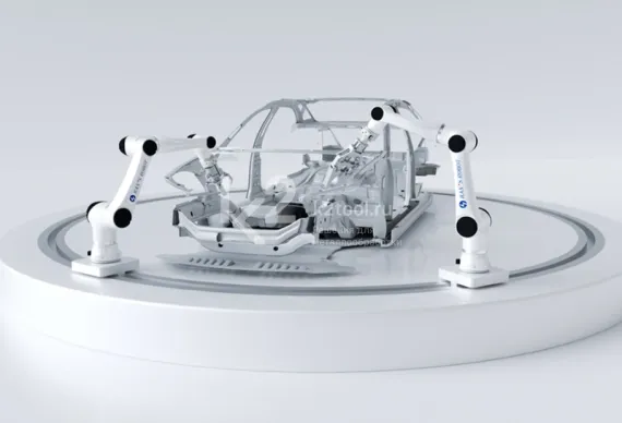Коллаборативный робот Han's Robot Elfin E15