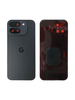 Задняя крышка для Google Pixel 9 Pro Fold, Черная (Obsidian) со стеклом камеры