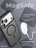 Чехол накладка iPhone 17 Pro Max / 18 Pro Max 6.9" Gurdini Shockproof Case with Magsafe Black