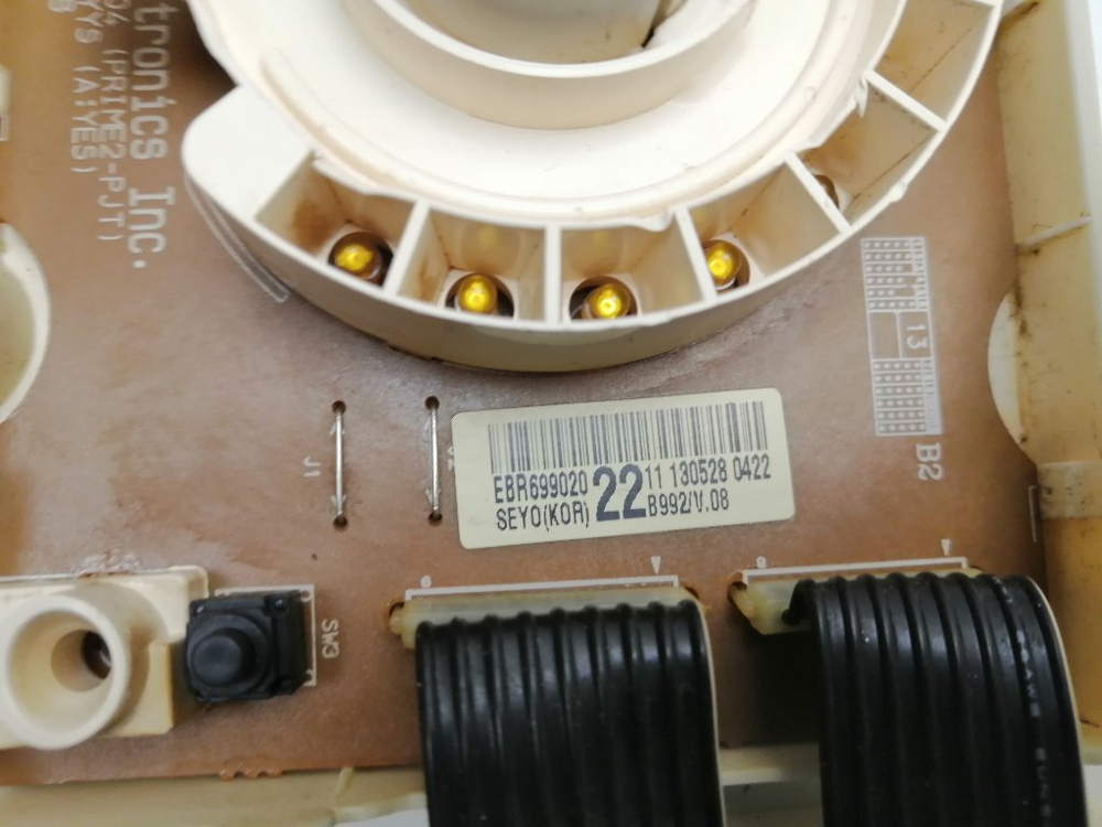 F1081ND5 кт103 Модуль индикации для стиральной машины  LG EBR699020 б/у