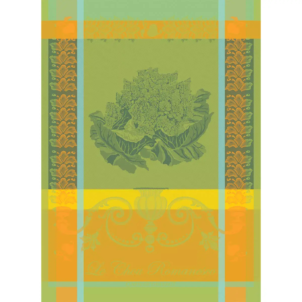 Кухонное полотенце Garnier Thiebaut Le Chou Romanesco Vert (56 x 77 см)