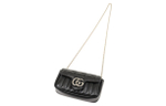 GUCCI GG Marmont Quilted Leather Shoulder Bag, Crossbody Bag Extra Mini Women"s Black