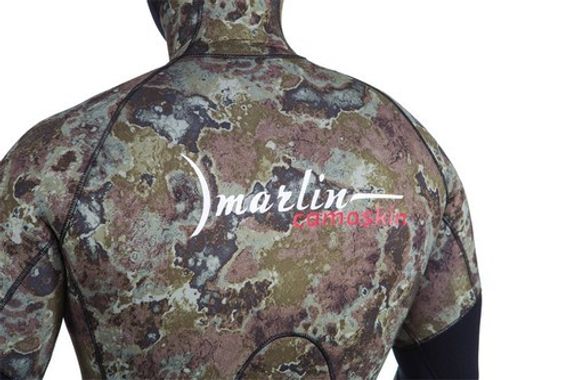 Гидрокостюм Marlin Camoskin 7 мм Зеленый