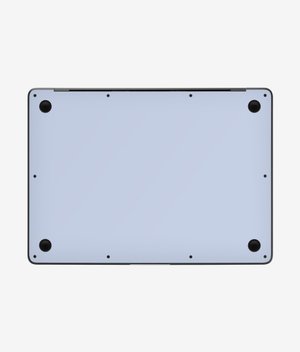 Виниловая наклейка LIGHT BLUE для MacBook