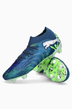 Бутсы Puma Future 9 Ultimate Cosmic Art FG - темно-синий