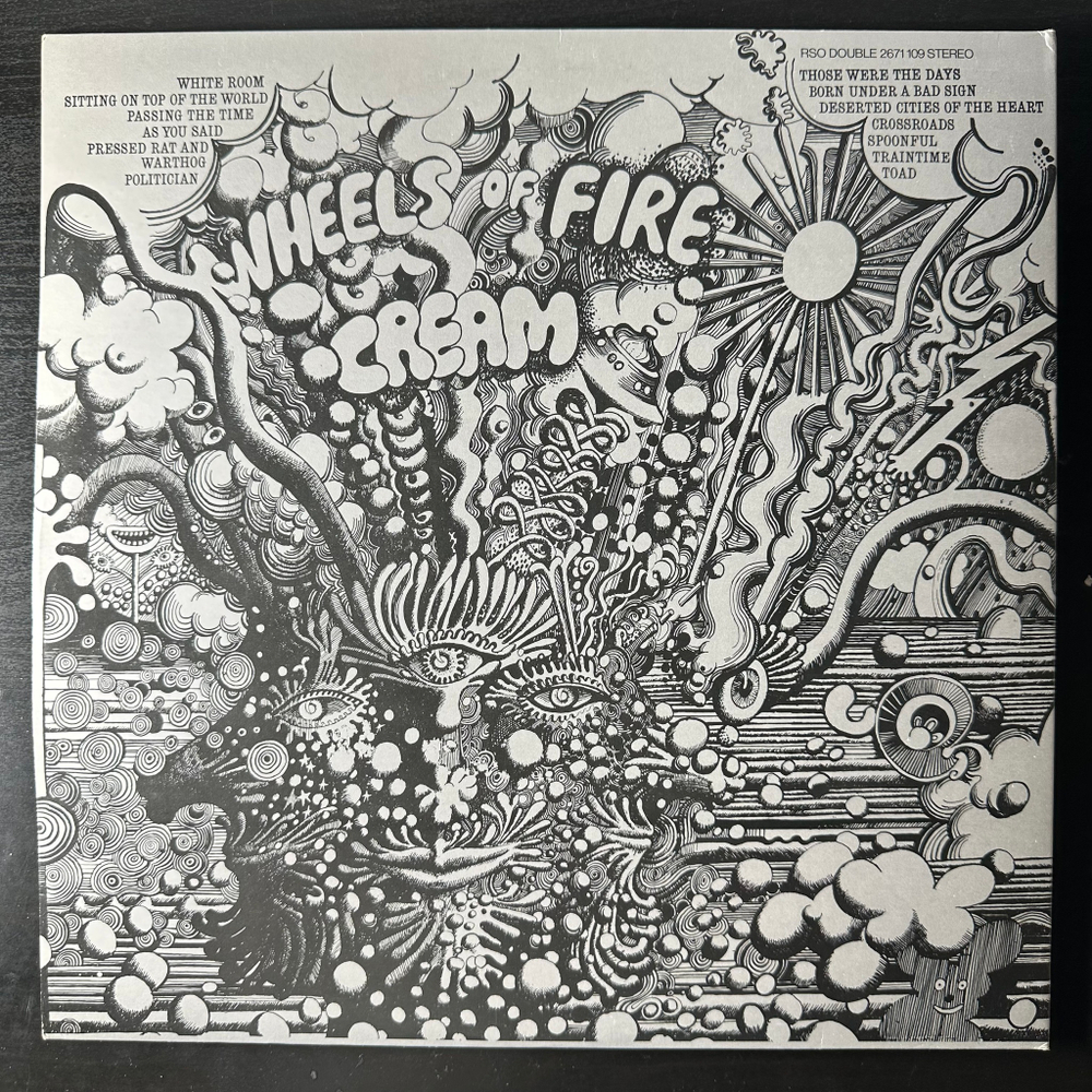 Cream ‎– Wheels Of Fire 2LP (Англия 1977г.)