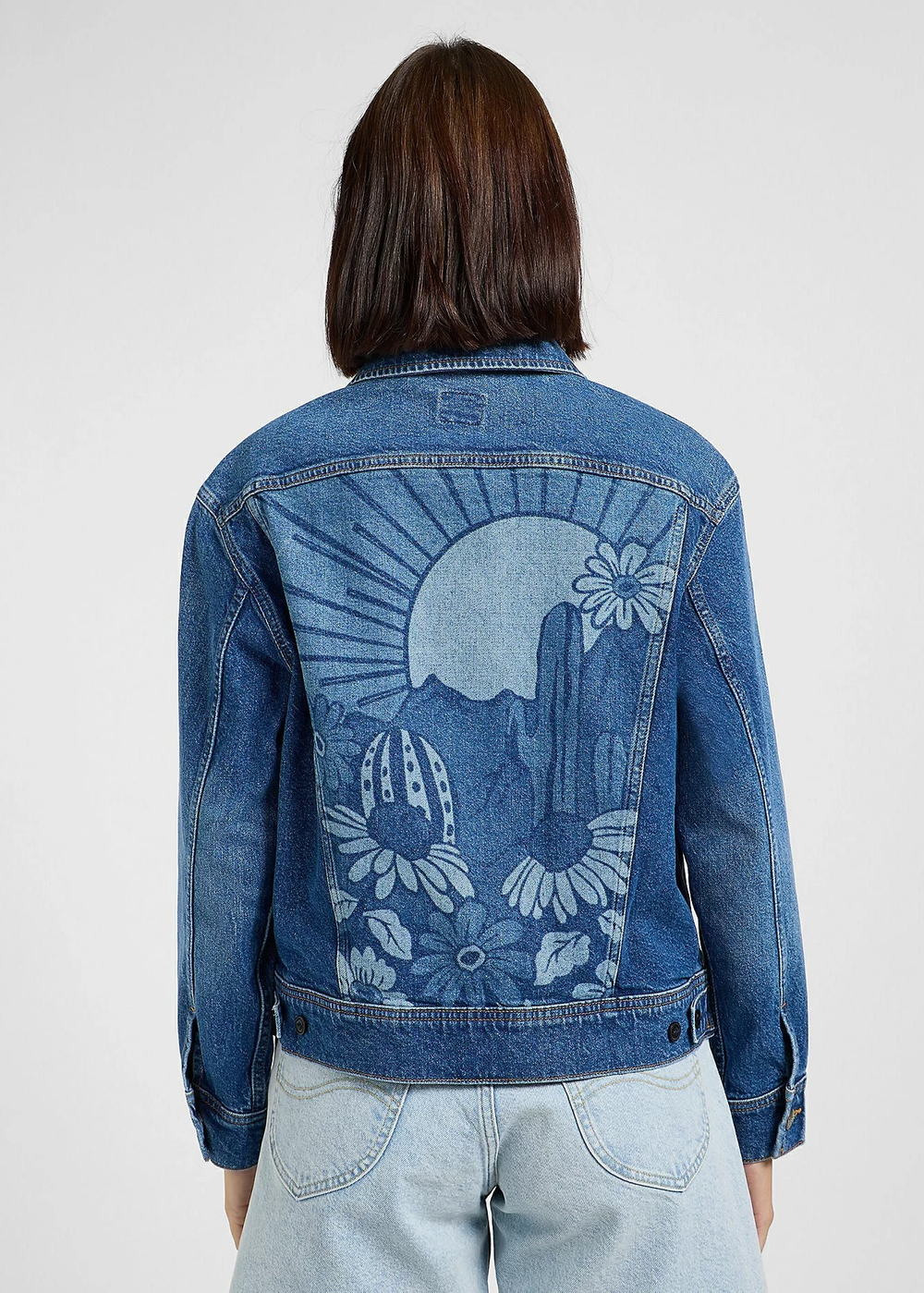 Куртка джинсовая женская LEE LOOSE RIDER JACKET
