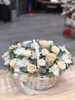 Корзины с цветами
