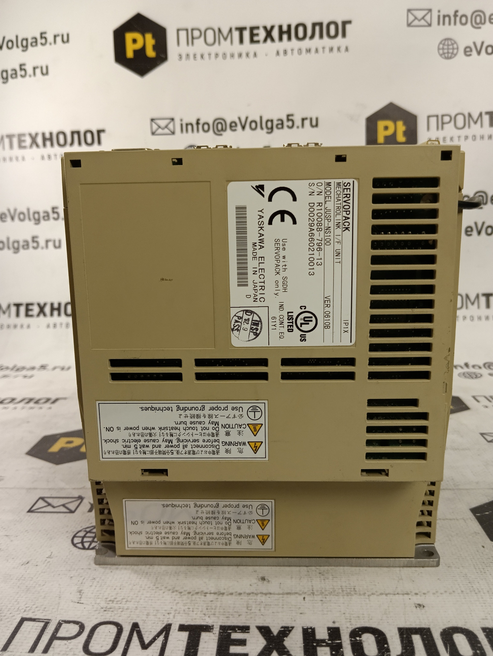 YASKAWA ELECTRIC SGDH15DE  (с модулем JUSP-NS100) б/у
