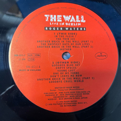 Винтажная виниловая пластинка LP Roger Waters (Pink Floyd) The Wall (Live In Berlin) (Нидерланды 1990)