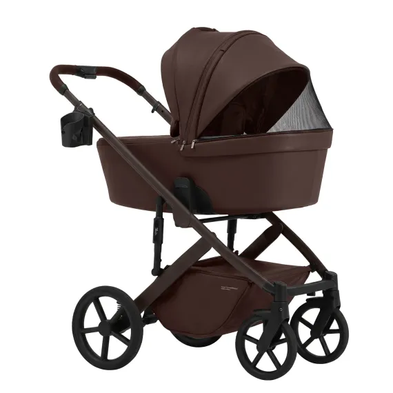 Коляска 2 в 1 SBL Dolce Dark Chocolate Leather