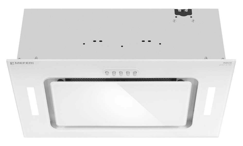 Полновстраиваемая вытяжка Meferi INBOX52WH GLASS ULTRA фото 7