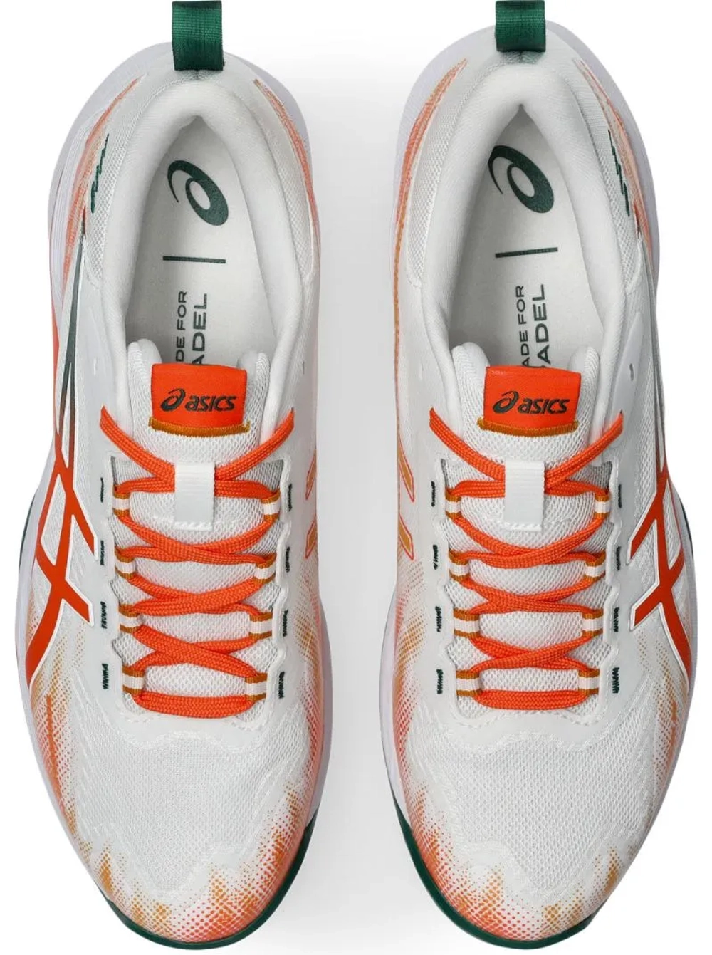Мужские кроссовки для Padel Asics Sonicsmash FF - white/energy orange