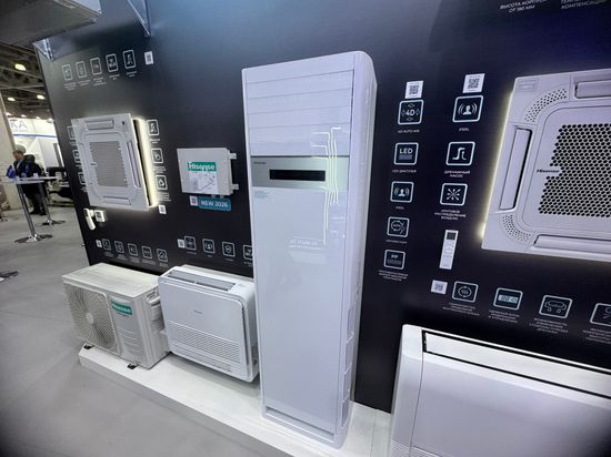 Сплит-система колонного типа серии HEAVY CLASSIC AUF-48ER6SM/AUW-48H6SE1 (комплект)