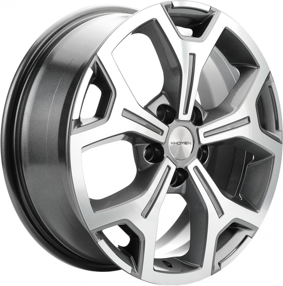 Khomen 1710 6.5x17 5x114.3 ET 40 Dia 64.1 (GFP)