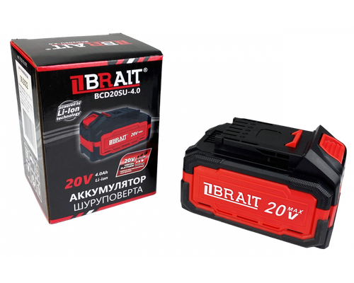 Аккумулятор BRAIT BCD20SU-4.0 (4Ач, на единой платформе)