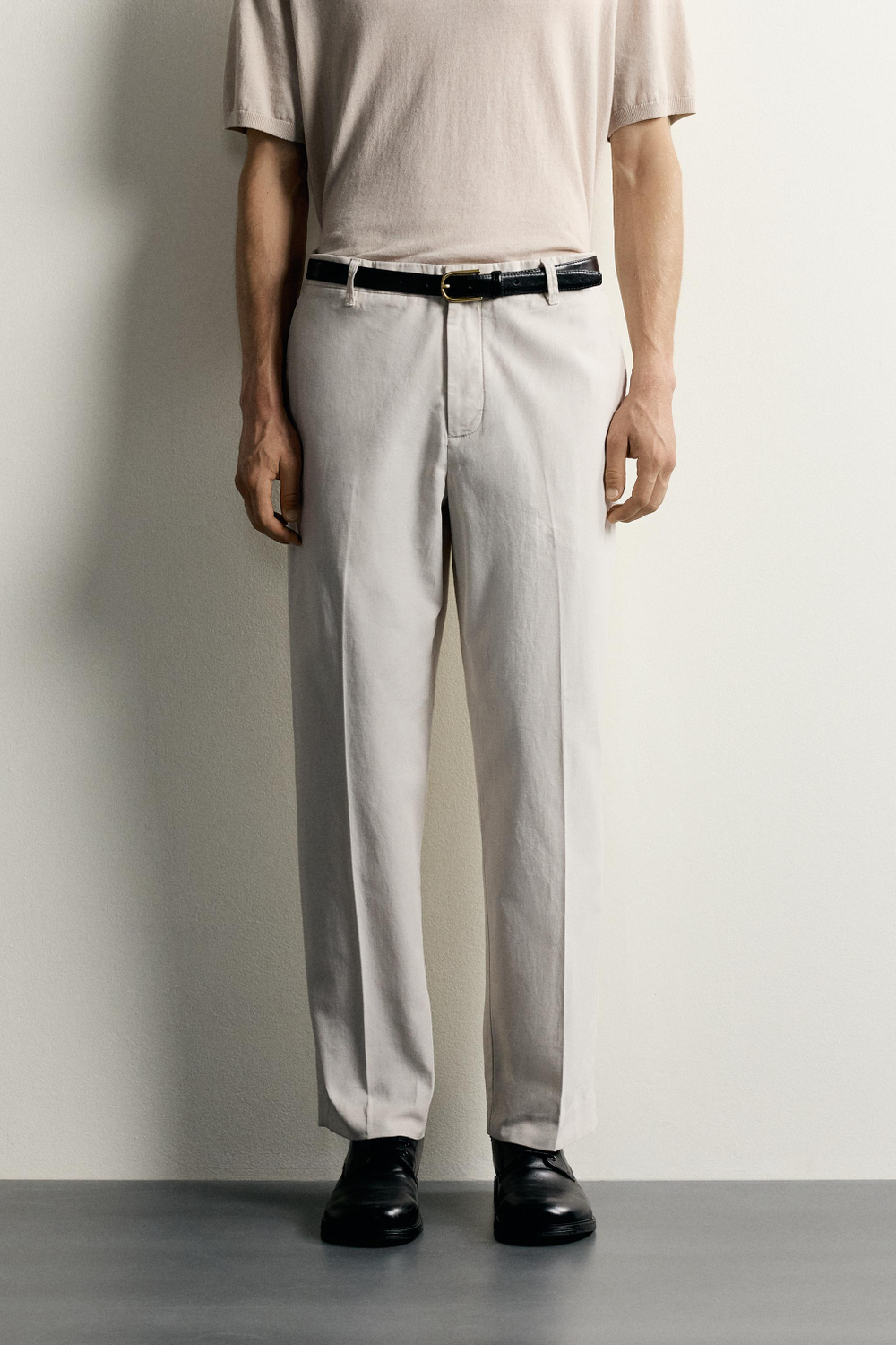 БРЮКИ RELAXED FIT С ЭФФЕКТОМ ПОТЕРТОСТИ — ZARA