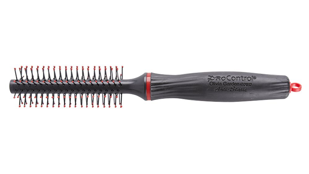 Брашинг Olivia Garden ESSENTIAL BLOWOUT SOFT Double Bristles Silver 10 ID2105 (06290)