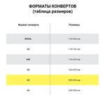 Конверты С4 (229х324 мм), отрывная лента, "Куда-Кому" 90 г/м2, КОМПЛЕКТ 250 шт., внутренняя запечатка С4.02СКК.250