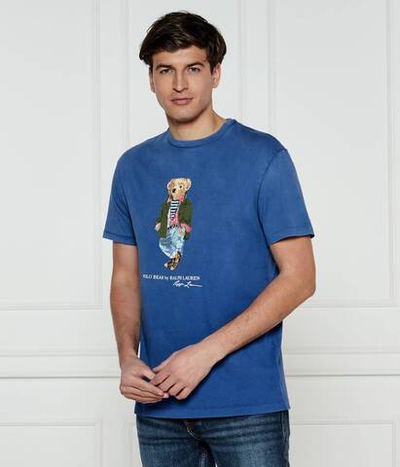 Футболка POLO RALPH LAUREN - голубой(710958193)