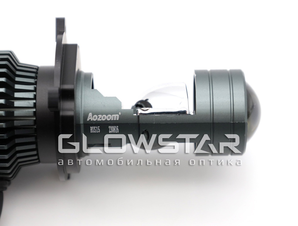 Aozoom H4 New 2024 cветодиодные мини-линзы головного света (комплект, 2шт)