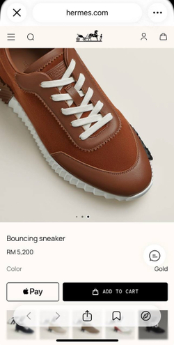 Кроссовки Hermes Bouncing