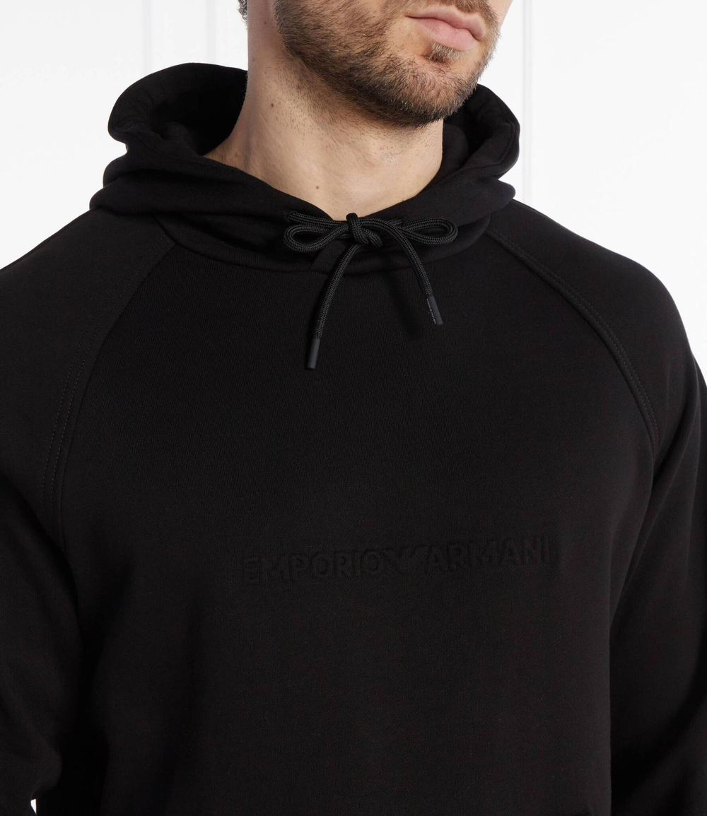 Худи Emporio Armani - черный(3D1M88 1JOQZ)