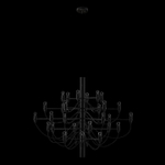 Подвесная люстра Loft it Gino 10196/800 Black