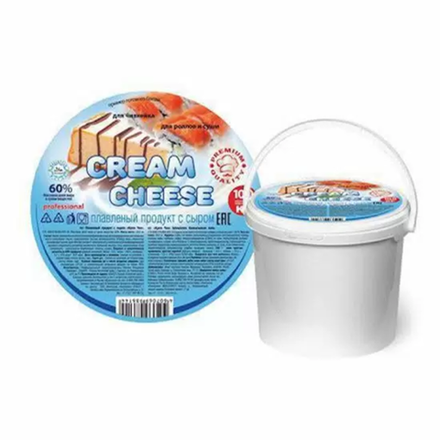 Сыр плавленый Cream cheese 60% 1,100 гр