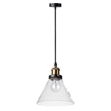 Подвесной светильник 1*Е27 LOFT1123 чёрный/латунь Factory Filament LOFT IT