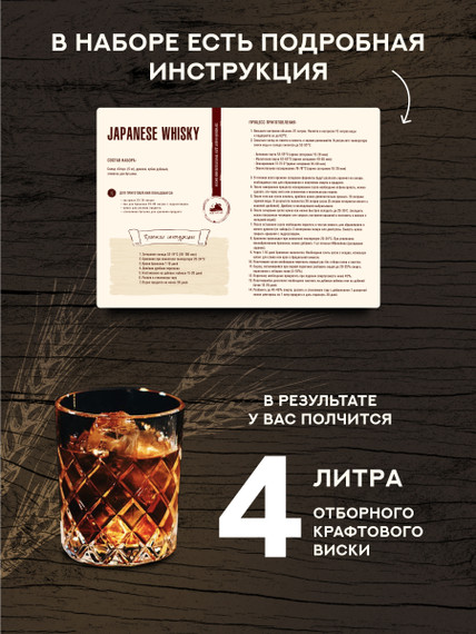 Зерновой набор для виски "Japanese Whisky"