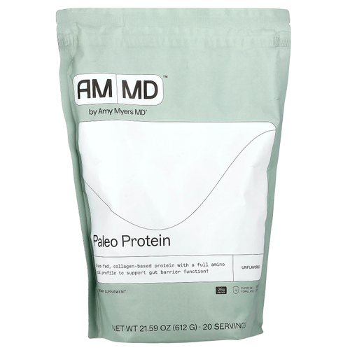 Amy Myers MD, Paleo Protein, без добавок, 612 г (21,59 унции)