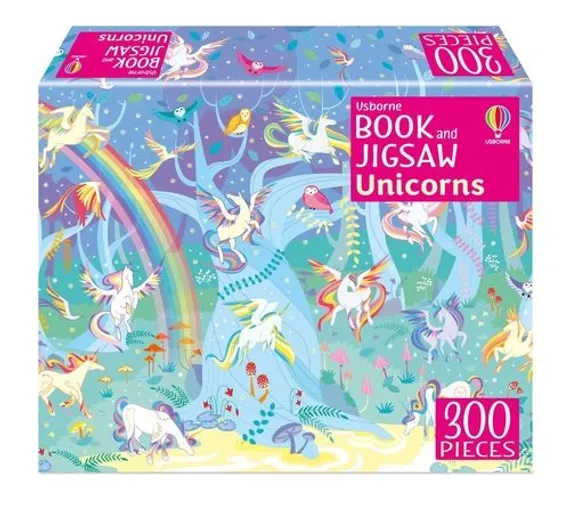 Book and Jigsaw Unicorns